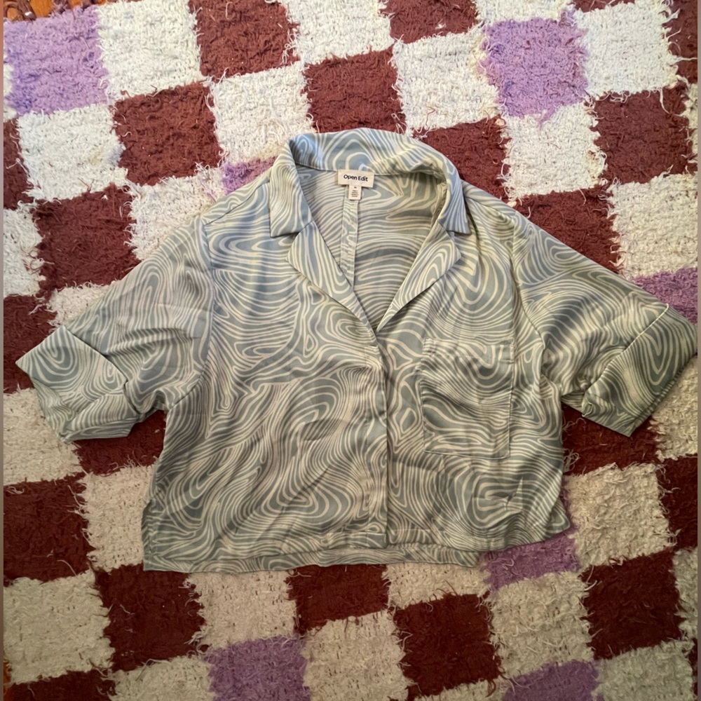 Swirl Patterned Shirt